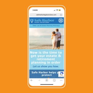 Retirement and Estate Planning website branding in bellingham