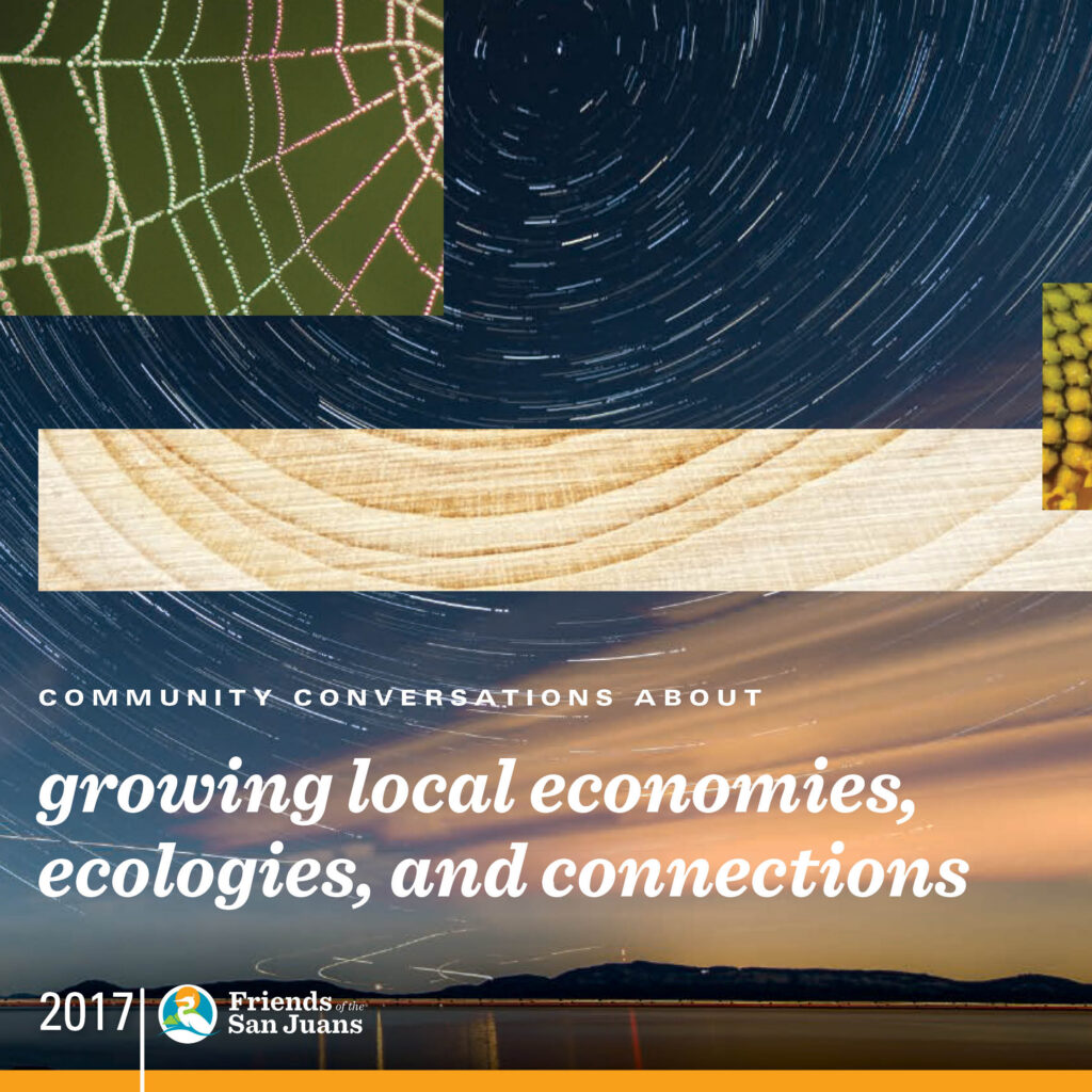 newsletter cover for Friends of the San Juans 2017 newsletter