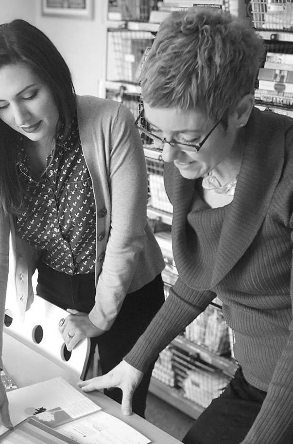 about shew design - becca and a print vendor