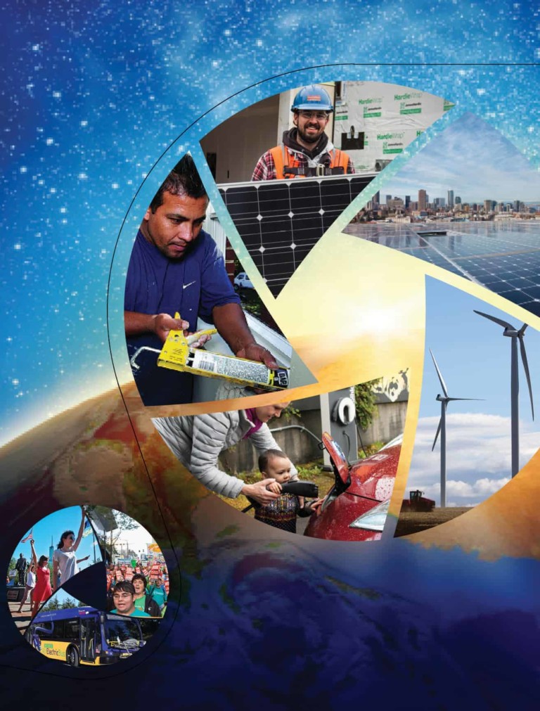 climate solutions branding and website design